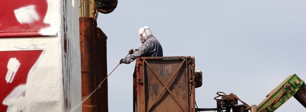 Chantier naval sur la Loire